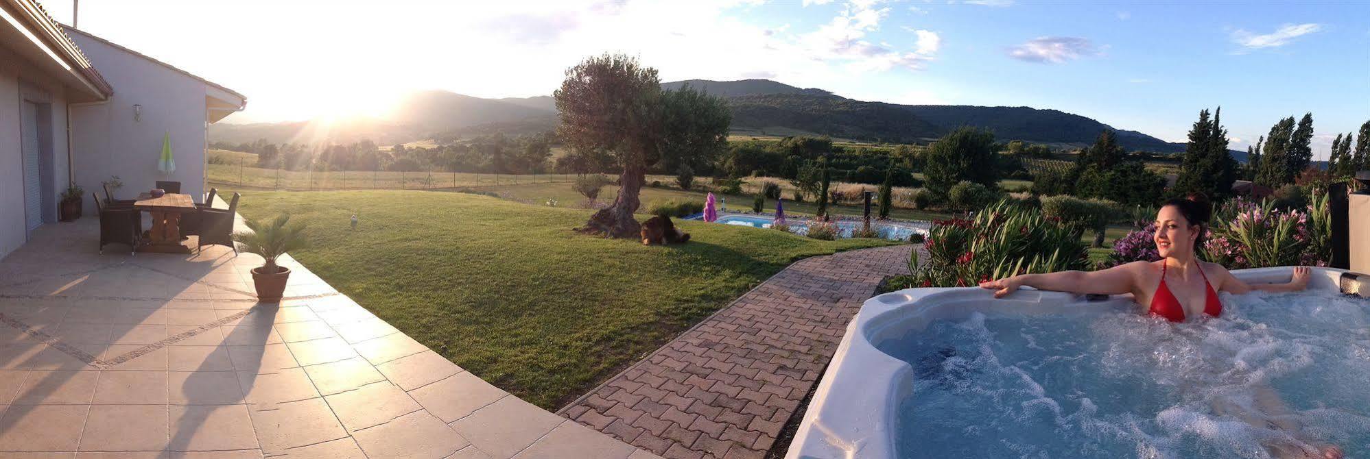 Bed and Breakfast Relais De L'Alsou- Piscine Labastide-en-Val Exterior foto